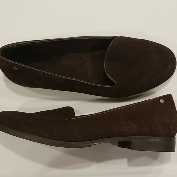 Women's Bass cocoa suede flats - Lucille - Picture 3 of 6